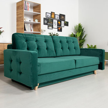 Trendy und elegant – VELVET mit Veloursbezug