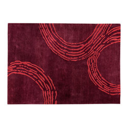 Mat The Basics - Mat The Basics Pamplona Plum Rug - Rugs