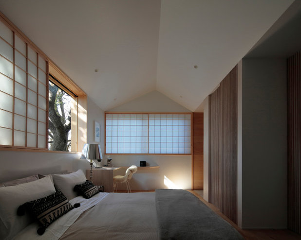 和室・和風 寝室 by CUBO design architect
