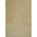 KAS Rugs & Home - Bliss 1586 Yellow Heather Shag, 8'x11' - Bliss 1586 Yellow Heather Shag 8'x11'. Hand-Woven & Other of 100% Polyester with Cotton Backing. Made in China. Vacuum regularly & spot clean stains. Professional cleaning recommended periodically.