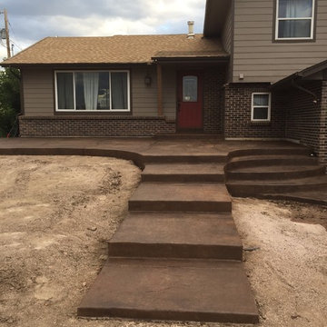 Custom Concrete Entry