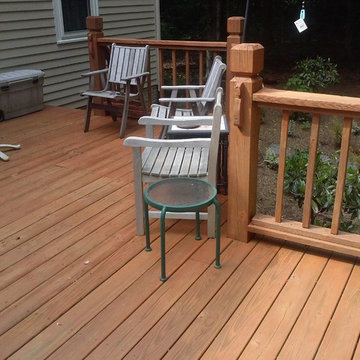 deck staining