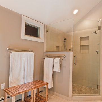 Eclectic Contemporary Master Bath
