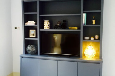 Inspiration for a contemporary living room in London.