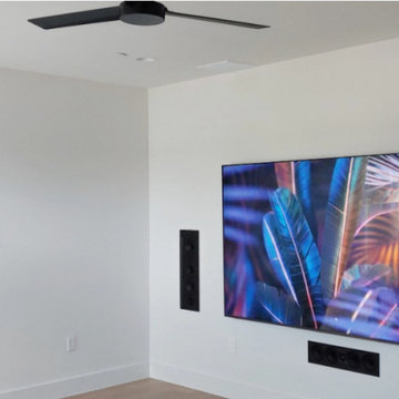 Multi-zone home audio and video surveillance cameras