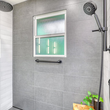 Modern Aging in Place Bathroom in Northgate