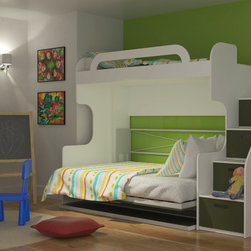 Avant Garde Double Size  Sideways Bunk Bed - Products