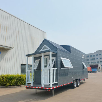 Florida tiny house on wheels for Australila readyto ship
