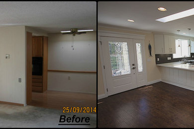 Kitchen - transitional kitchen idea in Orange County
