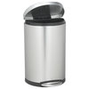 simplehuman  40-Liter/10.5-Gallon Deluxe Semi-Round Trash Can