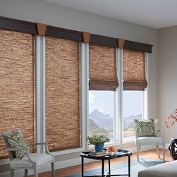 Solar and Roller Shades - Roman Shades
