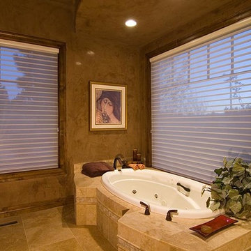 Tuscan style interiors for a Bend OR home.