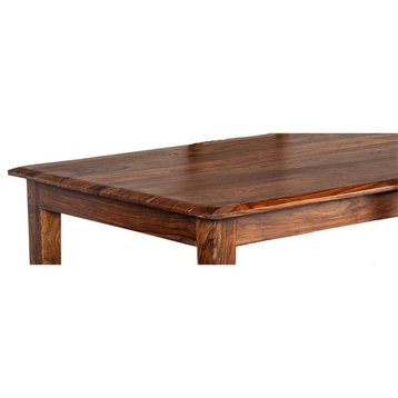 Hawthorne Collections Sonora Solid Sheesham Wood Dining Table - Brown