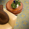 8"x8" Agadir Handmade Cement Tile, Gold/Gray, Set of 12