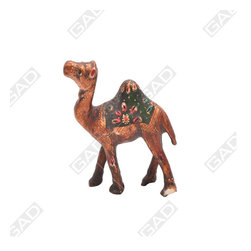 ANTIQUE STROKED MEENAKARI CAMEL - Decorative Objects And Figurines