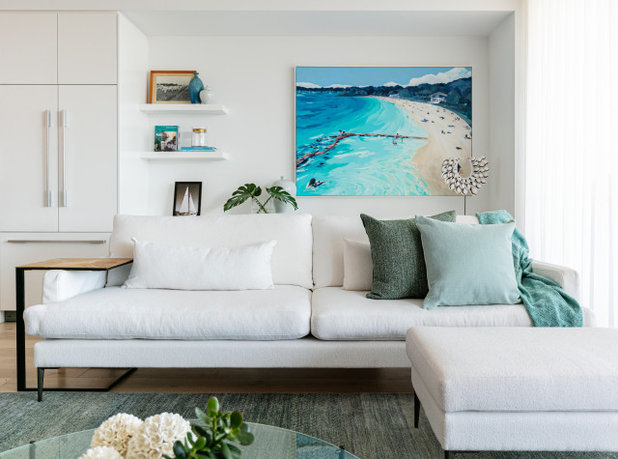 Contemporary Living Room by Jane Thomson Interior Design