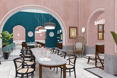 Pistachio Rose Cafe & Bakery Design