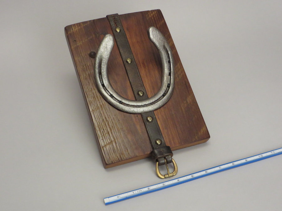 #R15097 Reclaimed Lumber, Horse Shoes, Tack Leather