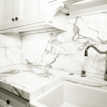 Pacific Heights, San Francisco - Calacatta Marble Kitchen