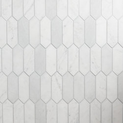 CS-Bianco Venatino Honed Picket - Tile
