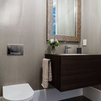 Urban Luxury - Tonto Verde - Contemporary - Powder Room ...