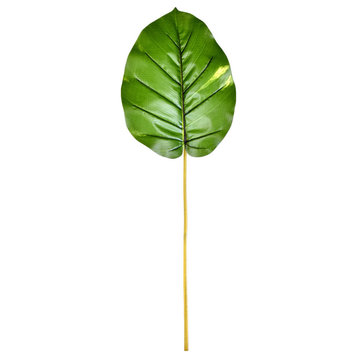 Vickerman FA190335 35" Artificial Green Pothos Leaf, 6 per Bag