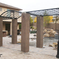 Wrought Iron Trellises - Outdoor Decor