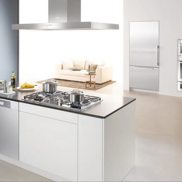Minimalist White Miele Kitchen