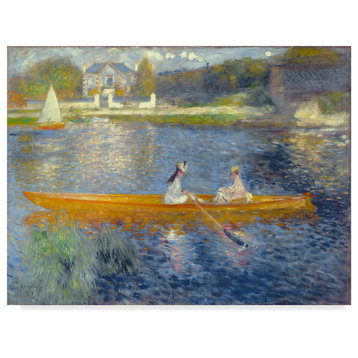 Pierre Auguste Renoir 'The Skiff' Canvas Art, 24x32