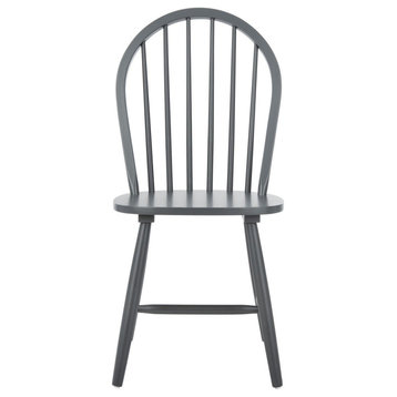 Newton Spindle Back Dining Chair set of 2 Grey
