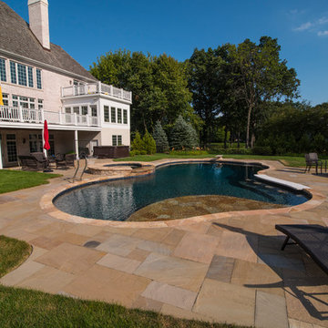 Freeform Pool in Libertyville, IL