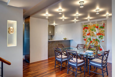 Inspiration for a timeless dining room remodel in New York
