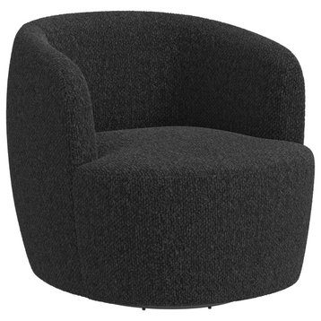 Swivel Chair, Alpaca Black