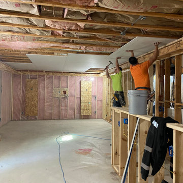 Basement remodeling