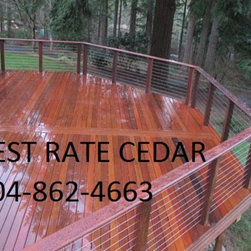 High end cedar material pine and fir soffit. Mill direct high end! - Siding And Stone Veneer