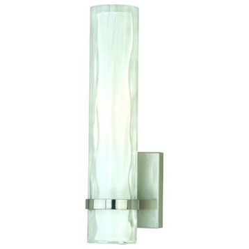 Vaxcel Lighting W0049 Vilo 14" Tall Bathroom Sconce - Satin Nickel
