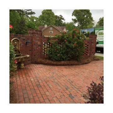 Residential Pine Straw Installation at Morehead City NC