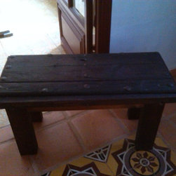 Mesa con puerta antigua - Products
