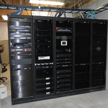 Racks to hold the equipment