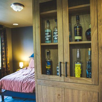 Bonus Room Transformation: Bar, Media Room, Murphy Door to Secret Room
