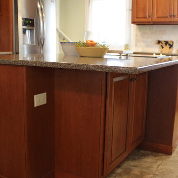 Traditional Cherry Kitchen