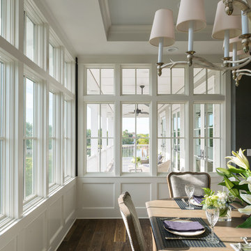 Beach Park Custom Home - Dining Room Detail