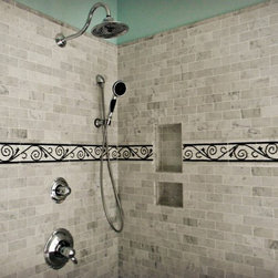 Bathroom Tile - Showerheads And Body Sprays
