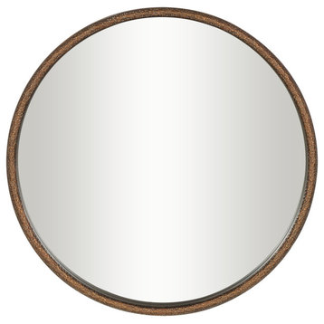 Modern Copper Resin Wall Mirror 564272