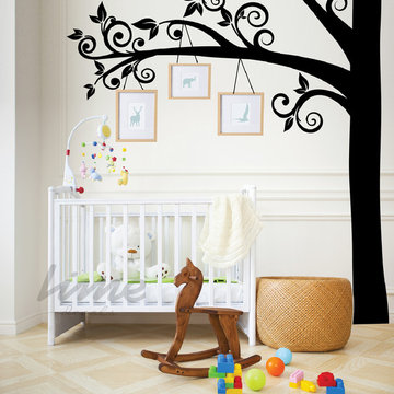 Swirl Tree Wall Decal