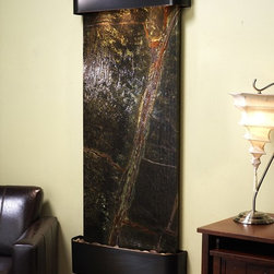 Inspiration Falls Marble Wall Fountain - Indoor Fountains