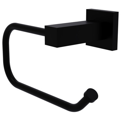 Montero Euro Style Toilet Tissue Holder, Matte Black