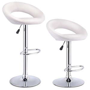 milano adjustable swivel bar chair