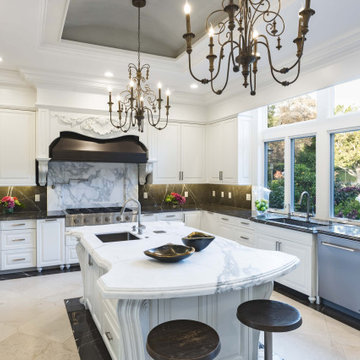 Encinal Ave., Atherton CA French Provencial