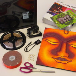 Do-it-yourself LED Light Box - Table Lamps